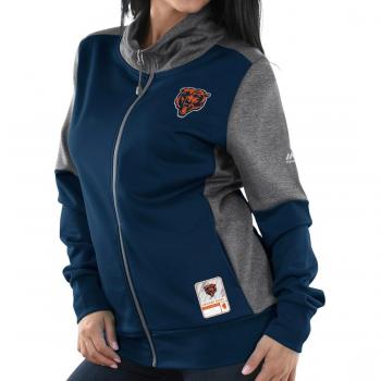 Chicago Bears Women’s Majestic Quick Out Full-Zip Pullover
