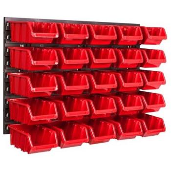 Kit de rangement bouteille rouge 58 × 39 cm
