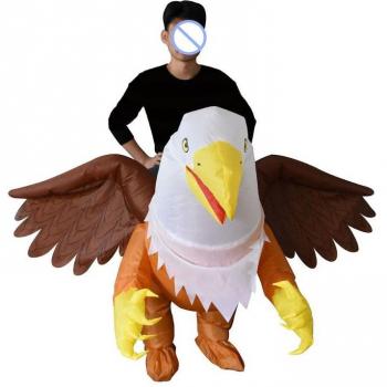 Costume d'aigle 3D pour fête déguisée