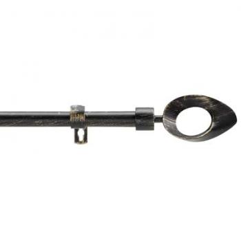 Tringle extensible Bricoline patine or 120-210 cm
