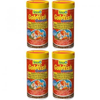 Pack 4x Aliment complet Tetra Goldfish Granulés