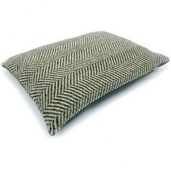 L‑Size Danish Design Green Herringbone Fleece Duvet Cover
