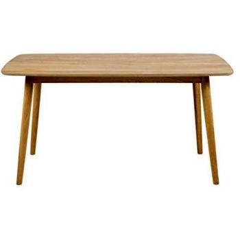 Table à manger en chêne 150x80x75,5 cm modèle Nawel