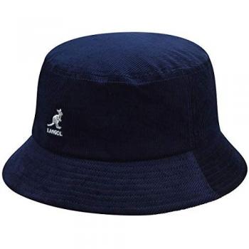 Bucket Hat aus blauem Cord von Kangol für Männer