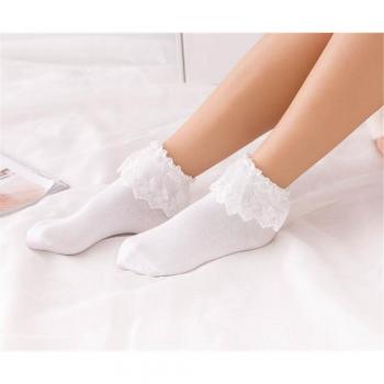 Cute Lolita Style Lace Short Socks