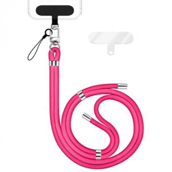 Nalia Handykette Universal Smartphone – Nylon-Handyband, 35–75 cm Tragelänge