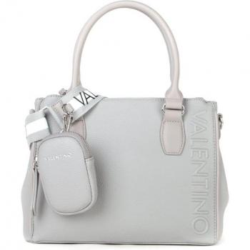 Gray Handbag with Removable Shoulder Strap by Valentino