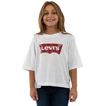 Levi's Kids leichtes, helles, cropped Top Mädchen Weiß 10 Jahre