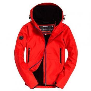 Superdry M50010ST Herren-Rot‑Jacke, Size Small