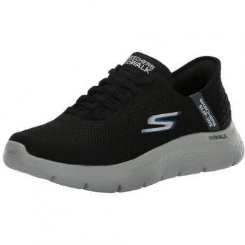 Skechers Go Walk Flex Herren Schuhe Schwarz, Größe 45
