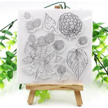 DIY Floral Silicone Stamp for Crafting