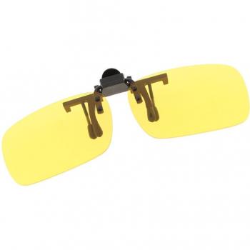 Pince de fixation de lentilles polarisées pour lunettes de soleil à rabat