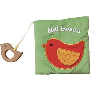 Nel bosco. Libri di stoffa con massaggiagengive in legno. Ediz. a...