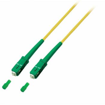 SC/APC-SC/APC 0,5m LWL Patchkabel Gelb 9/125µm