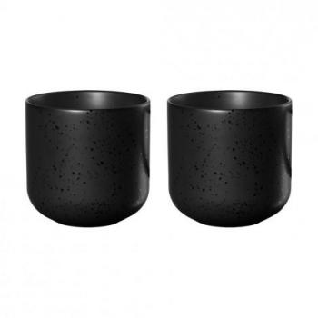 Asa Selection Coppa Kuro Ceramic Tea Cups, 2 x 200 ml