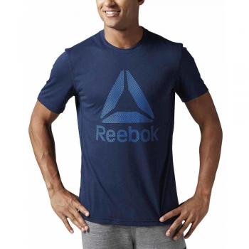 Reebok Wor Supremium 2.0 Tee BL Camiseta Hombre Azul