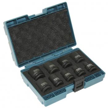 Juego de llaves de vaso Makita 9 piezas y disco de corte D-56998