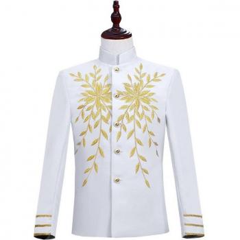 Mandarin Collar Stage Performance Jacket