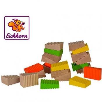 Bloques de Madera Extra Grandes con Formas Multicolor