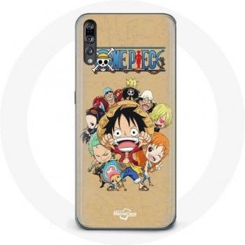 Protezione Huawei P20 Pro One Piece Manga Cappello di Paglia