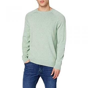 Suéter Superdry de Manga Larga, Verde (Fresh Mint Grit Bt7)