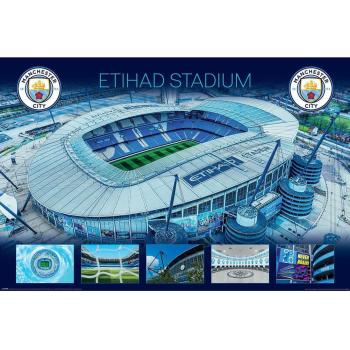 FC Man City Etihad Stadium Wall Art 199