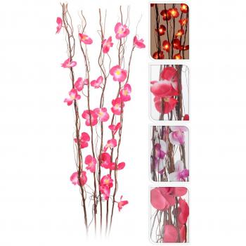 Bouquet de Fleurs Décoratives LED