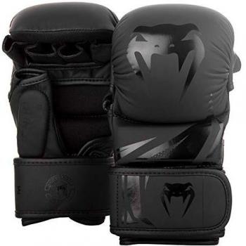 Venum Challenger 3.0 MMA Sparring Handschuhe, Schwarz/Schwarz, XS