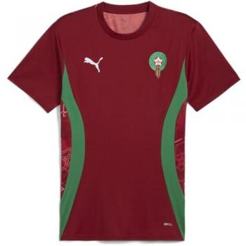 Puma Uomini Maglia Fratello Sportiva Prematch XL Rosso