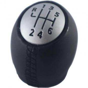 6-Speed Leather Shift Knob and Gaiter for Renault Megane 3, Fluence, Clio, Laguna, Scenic, Escape 328650024R