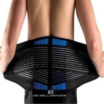 Neopreno Lumbar Reforzado 2Tirones, Unisex