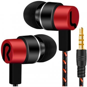 Braided Cable 3.5MM Subwoofer In-Ear Earbuds