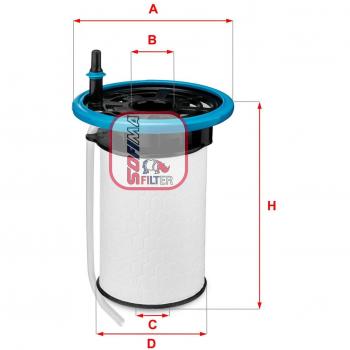 Filtre de Carburant SOFIMA 6052 NE