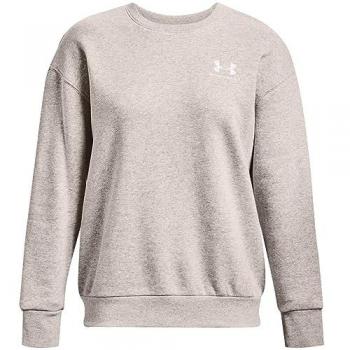 Under Armour Fleece Crew Damen Grau