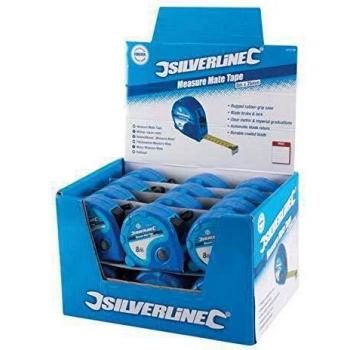 Silverline Measure Mate Tape 3m x 16mm