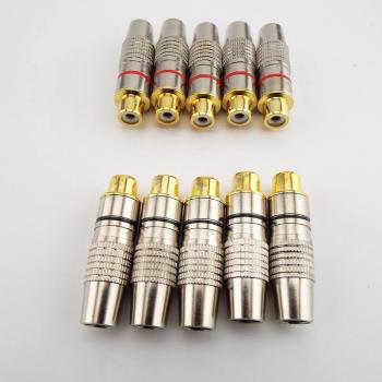 Koaxial­Konverter, gold überzogen – 10x