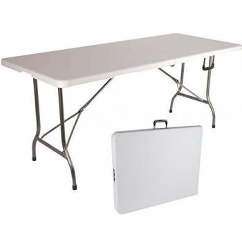 Table pliante 180 cm pour jardin et camping