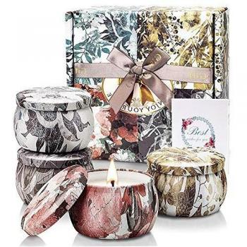 Set Purificante di Candele YMing – Fresia, Lavanda, Rosmarino, Vaniglia