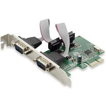 Digital data communication Conceptronic Serielle 2-Port PCI-Express-Ka