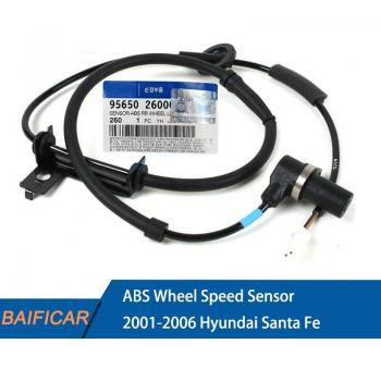 ABS Wheel Speed Sensor 95650-26000 for 2001-2006 Hyundai Santa Fe by Baificar