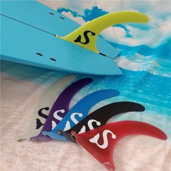 BiLong FCS Fiberglass Center Fins for Longboards
