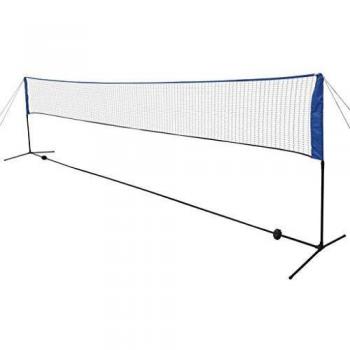 Badminton Net and Shuttlecocks 600x155 cm
