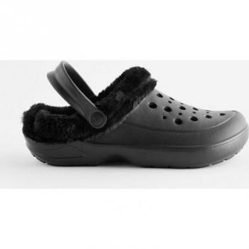 Next Clogs Komforthausschuhe mit Fellfutter