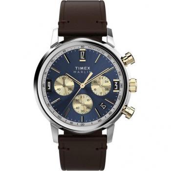 Timex Quarz Chronograph Marlin® in Braun für Damen