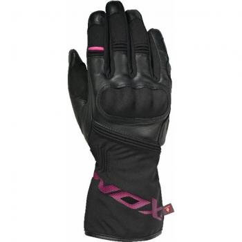Ixon Rescue Pro Gants de moto hiver dames Noir Rose L