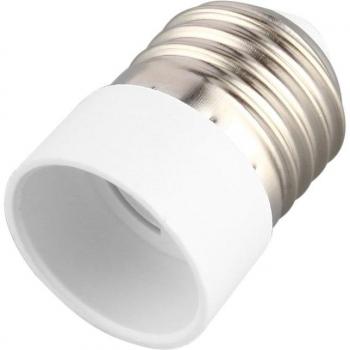Adaptador de Bombilla LED E14 a E27 con Soporte para Lámparas