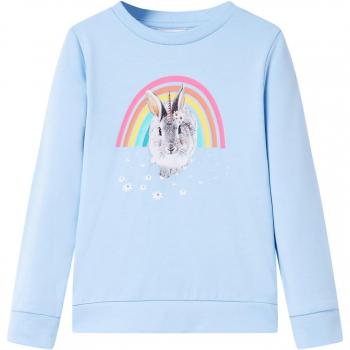Kids' Sweatshirt in Light Blue Size 128
