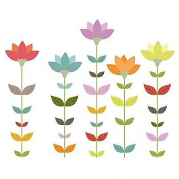 Étiquettes Fleurs WALL IMPACT