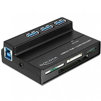 Lettore di schede USB 3.0 All in one + 3 Porte USB 3.0 Hub