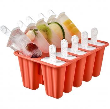 Bac à glaçons en silicone 10 compartiments